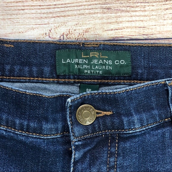 Ralph Lauren Jeans‎ Petite Woman's Jeans Straight 8 - Picture 2 of 4